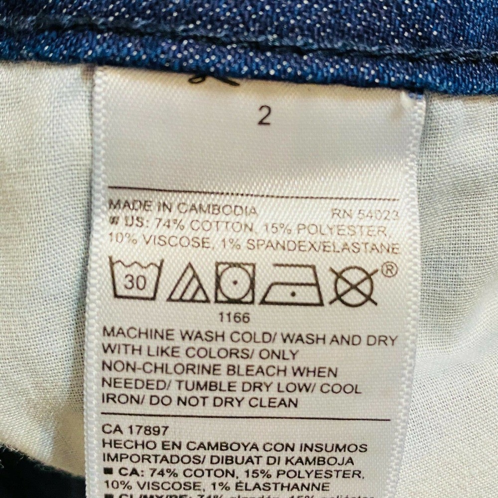 Old Navy Super Skinny Stretch Ankle Jeans Womens 2 - Picture 12 of 12